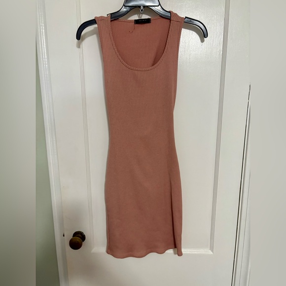 21 Saints Taupe Mini Dress - Picture 1 of 4